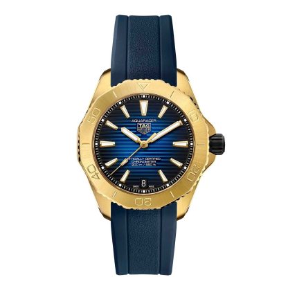 Replik Designer TAG Heuer Aquaracer Professional 200 40mm Herrenuhr blau Gummi WBP5152.FT6210