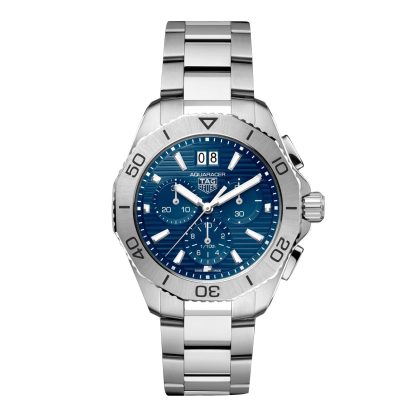 Replik Designer TAG Heuer Aquaracer Professional 200 Chronograph 40mm Herrenuhr blau Edelstahl CBP1113.BA0627