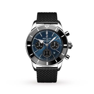 Replik Handgelenk Breitling Superocean Heritage B01 Chronograph 44 Uhr Gummi AB0162121C1S1