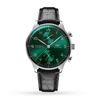 Replik Handgelenk IWC Portugieser Chronograph Alligator IW371615