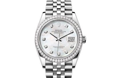 Replik Handgelenk Rolex Datejust 36 Austernstahl