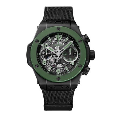 Schweizer Replik-Uhren Preis Hublot Big Bang Unico 42mm Herrenuhr grün Die Uhren der Schweiz Gruppe exklusive Stoff 441.CG.1199.RX.WOG23