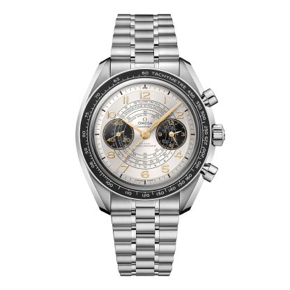 billiger Luxus Omega Speedmaster Chronoscope Paris 2024 Olympische Spiele 43mm Herrenuhr Edelstahl O52230435102001