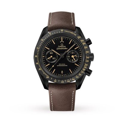 billiger Luxus Omega Speedmaster Dark Side Of The Moon Herrenuhr Leder O31192445101006