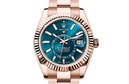 billiger Luxus Rolex Sky-Dweller Everose-Gold M336935-0001