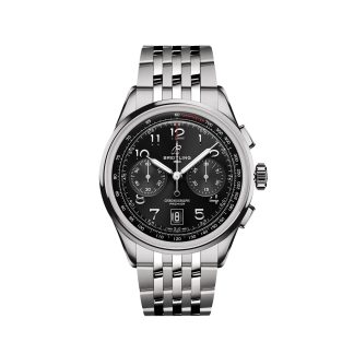 gefälschte Designer Breitling Premier B01 Chronograph 42mm Herrenuhr schwarz Edelstahl Edelstahl AB0145221B1A1