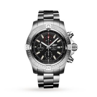 gefälschte Designer Breitling Super Avenger Chronograph 48 Edelstahl Uhr Edelstahl A13375101B1A1