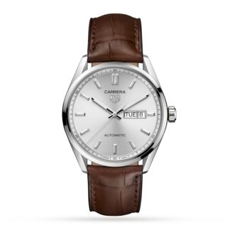 gefälschte Designer TAG Heuer Carrera Dreizeiger 41mm Automatik Herrenuhr Leder WBN2011.FC6484