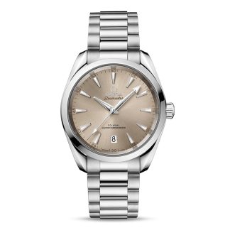 gefälschter Luxus Omega Seamaster Aqua Terra 150m Co-Axial Master Chronometer 38mm Unisex Uhr Elfenbein Edelstahl O22010382009001