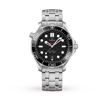 gefälschter Luxus Omega Seamaster Diver 300 Co-Axial Herrenuhr aus Edelstahl O21030422001001