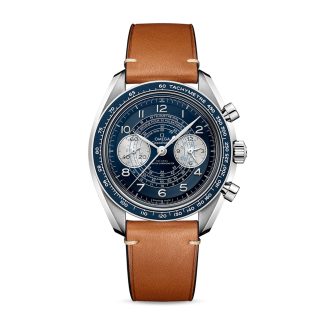 gefälschter Luxus Omega Speedmaster Chronoscope Co-Axial Master Chronometer Chronograph 43mm Leder O32932435103001