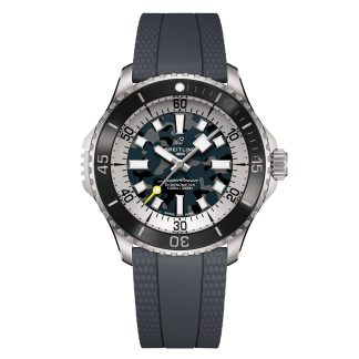 heißer Verkauf Designer Breitling Superocean Automatic Super Diver 46mm Herrenuhr schwarz Gummi E10379351B1S1