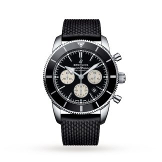 heißer Verkauf Designer Breitling Superocean Heritage B01 Chronograph 44 Uhr Gummi AB0162121B1S1