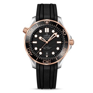 heißer Verkauf Designer Omega Seamaster Diver 300 Herrenuhr Gummi O21022422001002