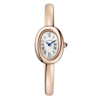 heißer Verkauf Luxus Cartier Baignoire De Cartier Uhr Mini Modell Quarzwerk Rose Gold Rose Gold WGBA0019