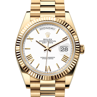 heißer Verkauf Luxus Rolex Day-Date 40 Gelbgold M228238-0042